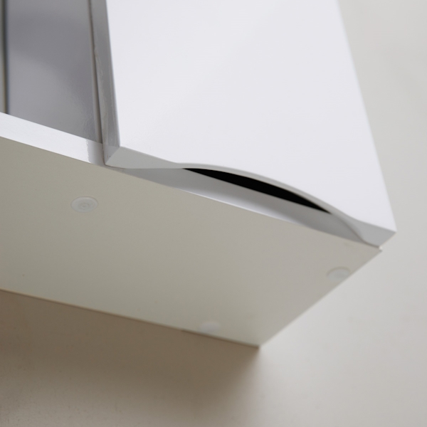 Зеркальный шкаф с подсветкой BelBagno Marino 80 см правосторонний MARINO-SPC-800/750-1A-BL-P-R (детальная фотография), недорогo, с подсветкой, с розеткой, правый