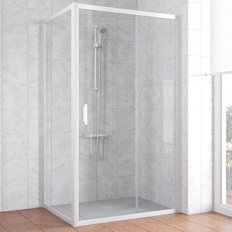 Душевой уголок стекло прозрачное Vegas-glass ZP+ZPV 100х70 01