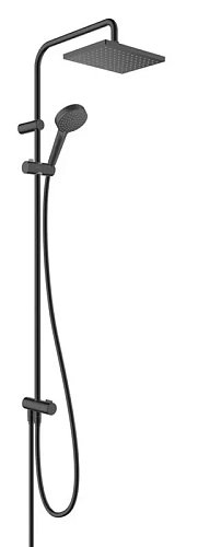 Душевая стойка Hansgrohe Vernis Shape черная матовая - фото 2