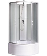 Душевая кабина River Nara XL 90x90 см стекло матовое