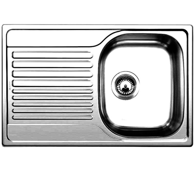 Мойка для кухни Blanco Tipo 45 S Compact 78 см сталь полированная 513442 (детальная фотография)