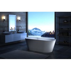 Ванна акриловая BelBagno 180х85 см белая