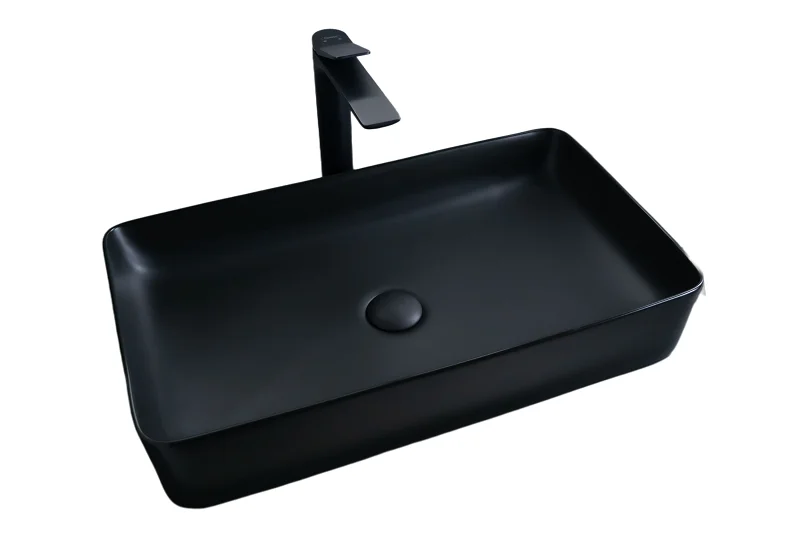 Раковина GID Geometrico Bm9396 60 см черная матовая 53344 (детальная фотография)