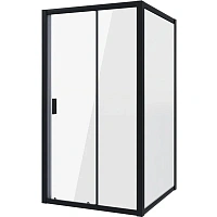 Душевой уголок Niagara Nova 90x80 см профиль черный