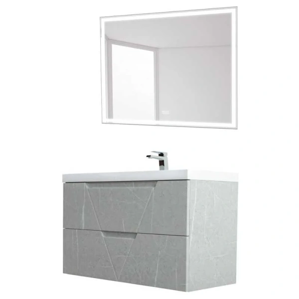 Тумба под раковину подвесная BelBagno Vittoria 80 см toros bianco VITTORIA-800-2C-SO-TB-P (детальная фотография), в наличии