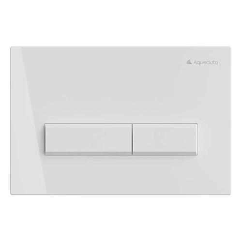 Клавиша смыва Aqueduto RETANGULO белая глянцевая - фото 2
