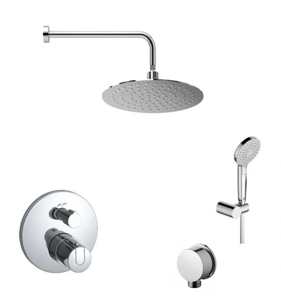 Душевой комплект Ideal Standard Ceratherm 100 New 6 в 1 BD006XC (детальная фотография), хром