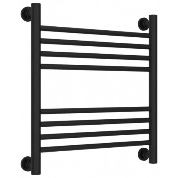 Полотенцесушитель водяной Сунержа Богема+ 50х50 см черный матовый 31-0220-5050 (детальная фотография)