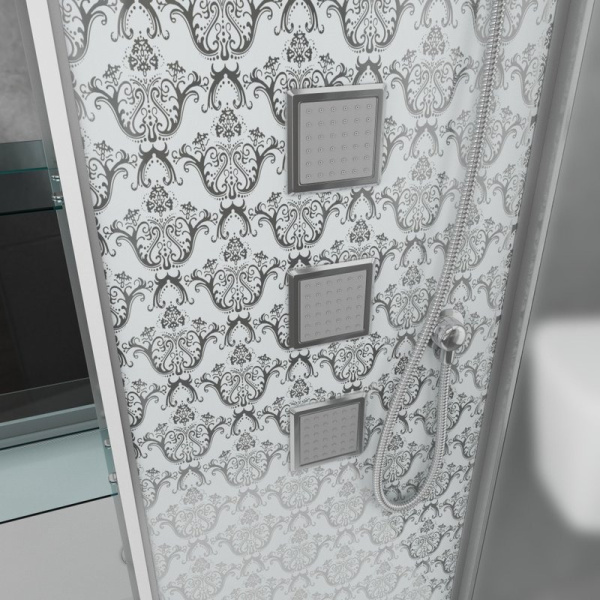 Душевая кабина Niagara Luxe 117х82 см правая 7713WR (детальная фотография), 120х80