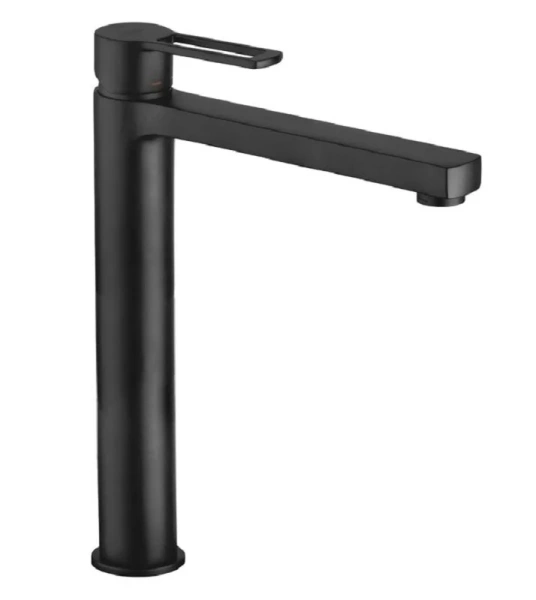 Смеситель для раковины Paffoni Ringo черный матовый RIN081NO (детальная фотография)