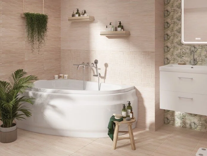 Ванна акриловая Cersanit Joanna 150 x 95 см, асимметричная, белая, левая/правая 63336 (детальная фотография) index_1