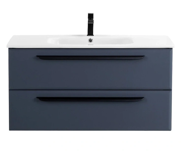 Тумба под раковину подвесная Cezares Eco 80 см Grafito ECO-CER-800-2C-SO-GR-P (детальная фотография), современная, hi-tech