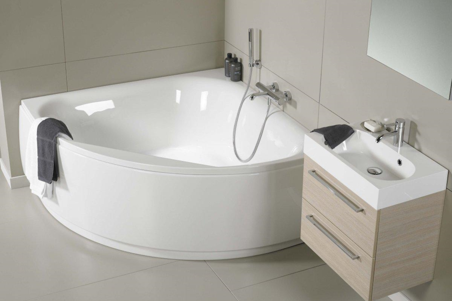 Ванна акриловая Riho Atlanta 140х140 см белая BB7000500000000 (детальная фотография), современныe, hi-tech