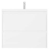 Тумба под раковину подвесная Velvex Klaufs 88 см белая