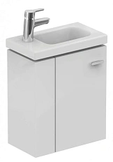 Тумба с раковиной подвесная Ideal Standard Connect Space E037 45 см с L-образной дверкой