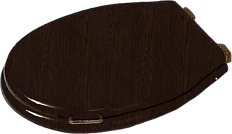 Крышка-сидение с микролифтом Simas Lante орех, петли бронза