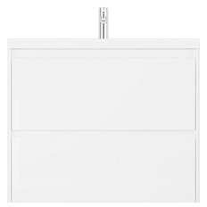 Тумба под раковину подвесная Velvex Klaufs 88 см белая