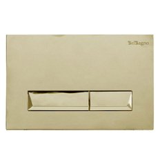 Клавиша смыва BelBagno Marmi золотая