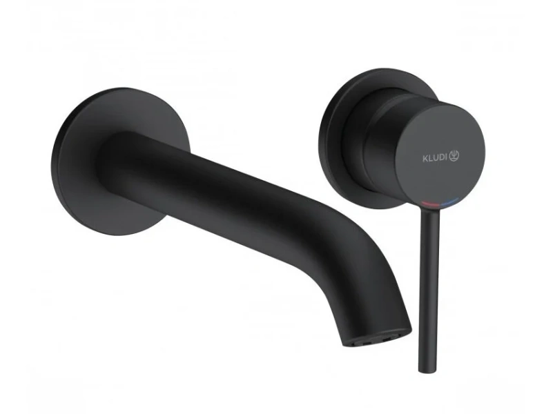 Смеситель для раковины Kludi Bozz черный матовый 382453976 (детальная фотография)