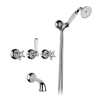 Смеситель для ванны, хром, Nicolazzi D.Anglaises