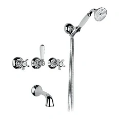 Смеситель для ванны, хром, Nicolazzi D.Anglaises