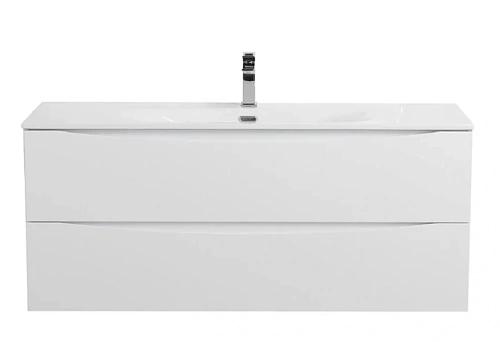 Тумба под раковину подвесная BelBagno Marino-Cer-N 120 см Bianco Lucido - фото 3