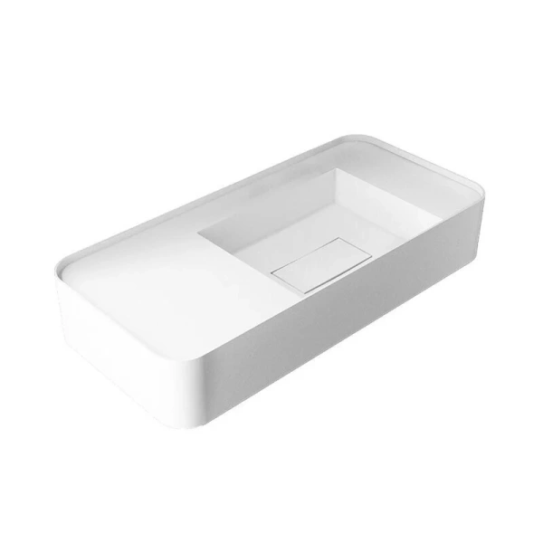 Раковина Vincea 80 см белая матовая VWB-6S480MW (детальная фотография)