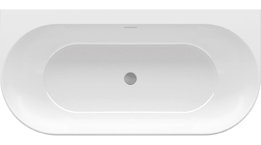 Ванна акриловая Ravak Freedom W 166х80 см отдельностоящая белая XC00100024 (детальная фотография), акриловые