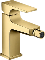 Смеситель для биде Hansgrohe Metropol полированное золото
