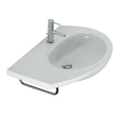 Полотенцедержатель для раковины боковой, цвет хром, Globo Grace