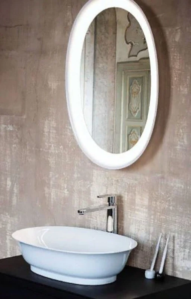 Раковина Laufen The New Classic 55 см белая 8.1285.2.000.112.1 (детальная фотография), 55 см