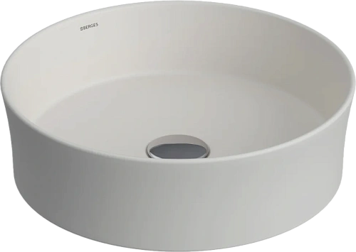 Раковина BERGES Ego 38 см матовый белый - фото 1