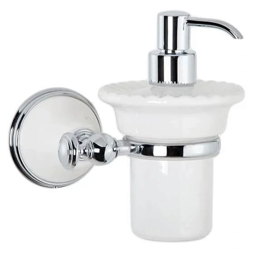 Дозатор, цвет белый/хром, Tiffany World Harmony - фото 1