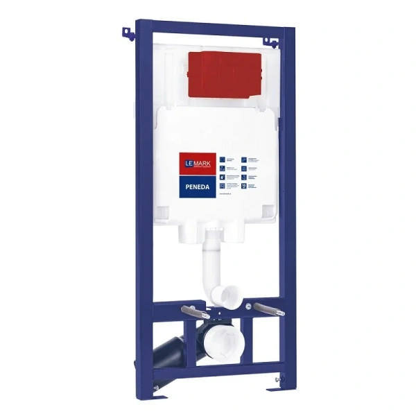 Инсталляция для унитаза Lemark Peneda без кнопки смыва 9880001 (детальная фотография)