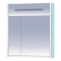 Зеркальный шкаф, цвет голубой, Misty Джулия