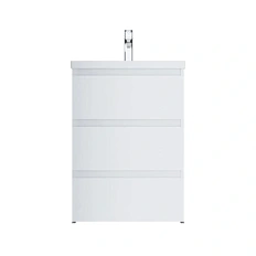 Тумба под раковину напольная Am.Pm Gem S 60 см белый глянец