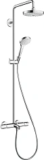Душевая система Hansgrohe Croma Select S 27351400 с термостатом