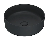Раковина IDDIS Ray 35,5 см черная