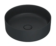 Раковина IDDIS Ray 35,5 см черная