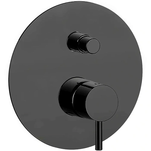 Смеситель для душа Cisal Less New черный матовый - фото 2