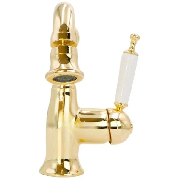 Смеситель для биде Migliore Oxford золото 19161 (детальная фотография), округлая форма