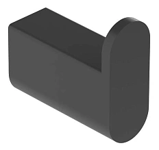 Крючок для ванной Cezares Stylus черный матовый
