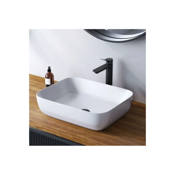 Раковина Am.Pm Func 52 см белая M8FWCC10510WG (детальная фотография), 50 см