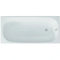 Ванна акриловая Diwo Кострома 160 x 70 см, с каркасом, цвет белый, Щ0000046590/Щ0000048581