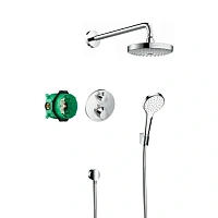 Душевой комплект Hansgrohe Croma Select S с внутренней частью