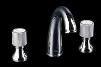 Смеситель для раковины Boheme Royal Cristal хром