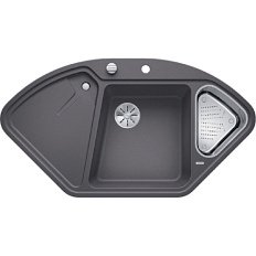 Мойка для кухни, цвет темная скала, Blanco Delta