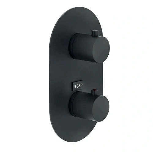 Смеситель для душа Nobili Live черный матовый - фото 3