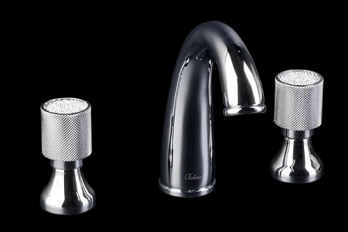 Смеситель для раковины Boheme Royal Cristal хром - фото 1