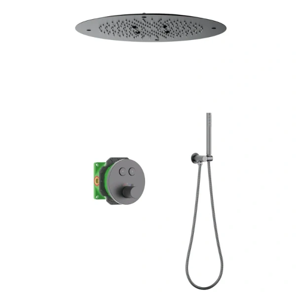 Душевой комплект Timo Saona черное золото SX-2370/18SM (детальная фотография)